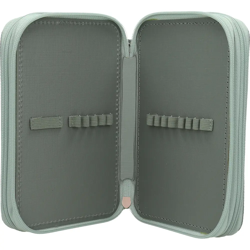 PENCILCASE 3 ZIP FILLED MEOOW