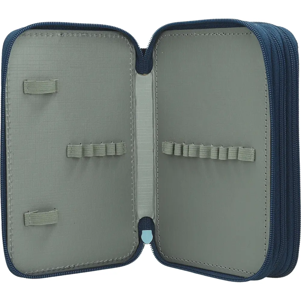 PENCILCASE 3 ZIP FILLED STRIKER