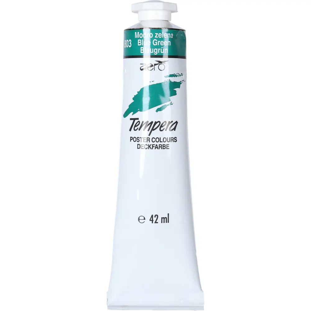 BARV. TEMPERA AERO TE-1/C MODRO ZELENA 8