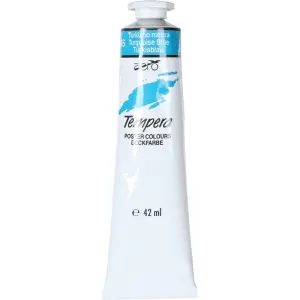 BARV. TEMPERA AERO TE-1/C TURKIZNO MODRA