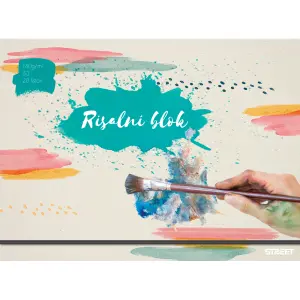 Risalni blok z trdo platnico