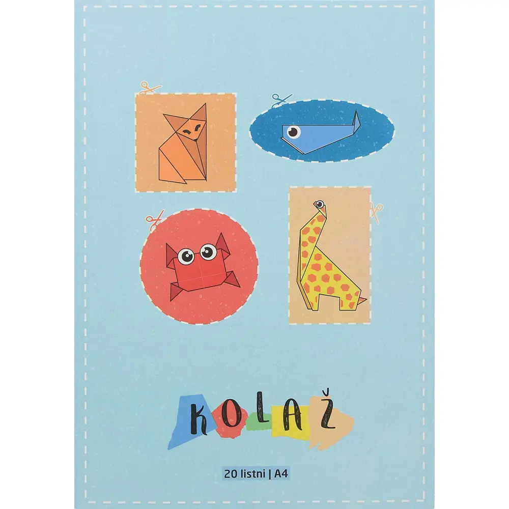 KOLAŽ PAPIR A4/20L KAMAL