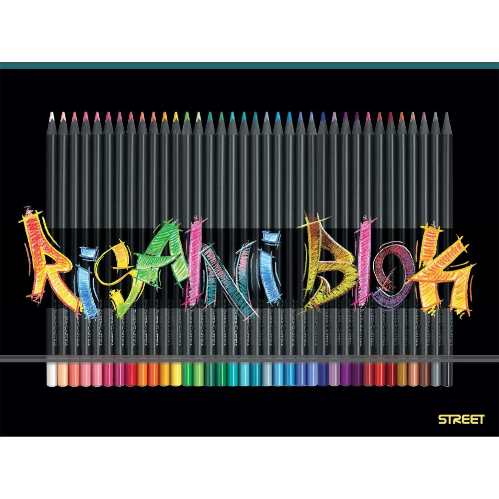 BLOK RIS.TRDI Z ELASTIKO BARVICE A3 20L