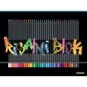 BLOK RIS.TRDI Z ELASTIKO BARVICE A3 20L