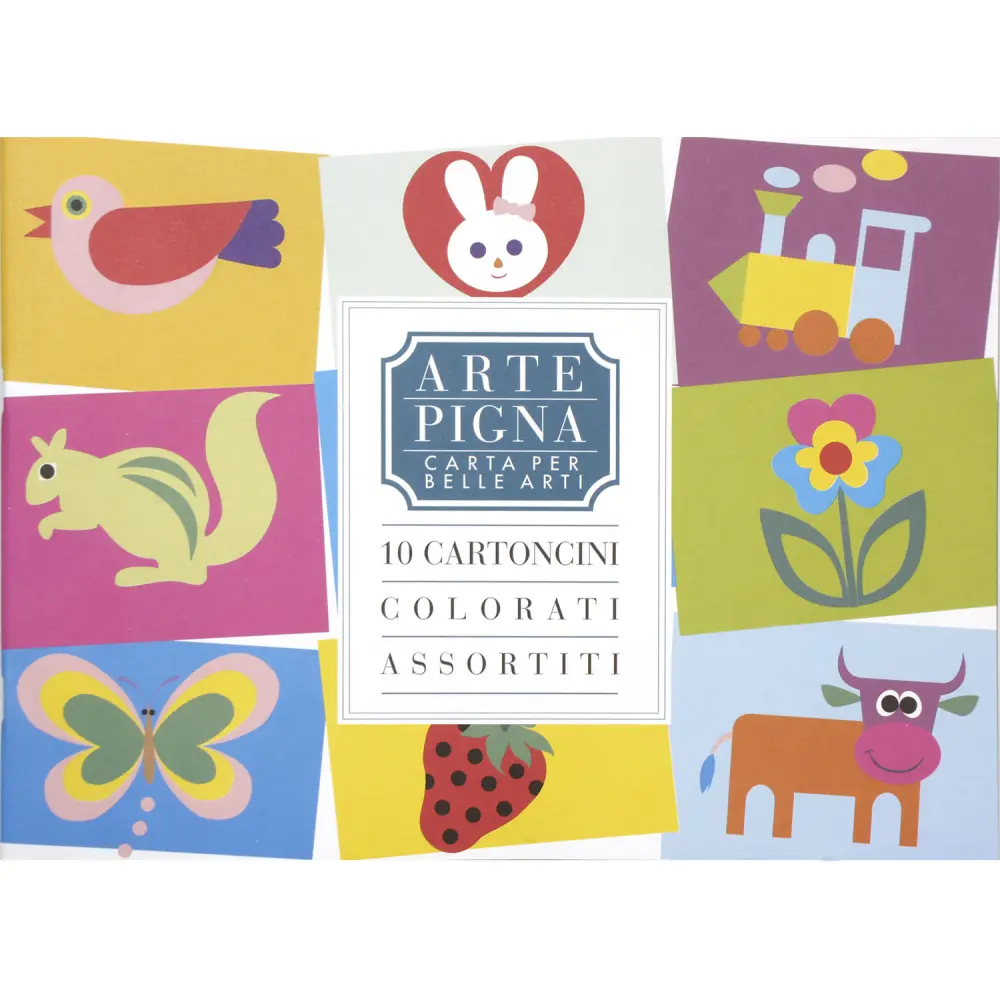 PIGNA COLOR PAPER 24X33 10 SHEETS