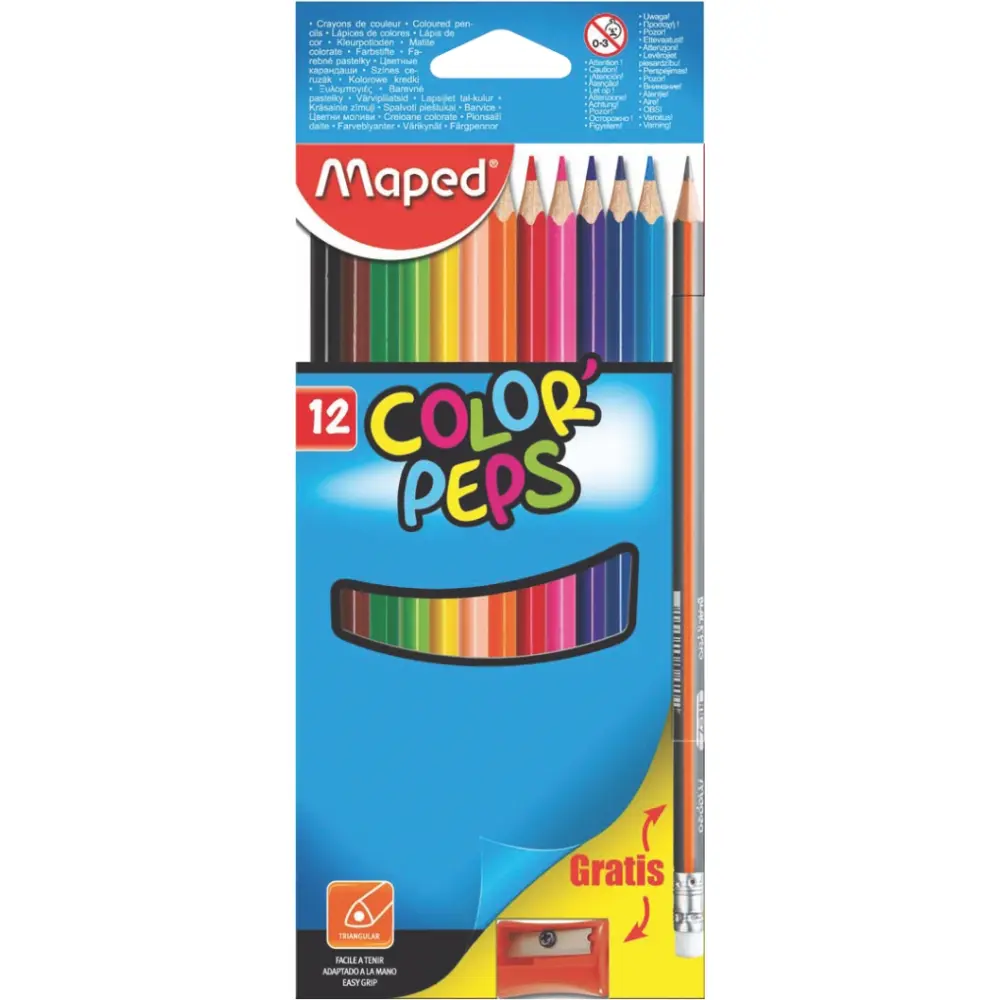 Trirobe barvice Maped Color'peps