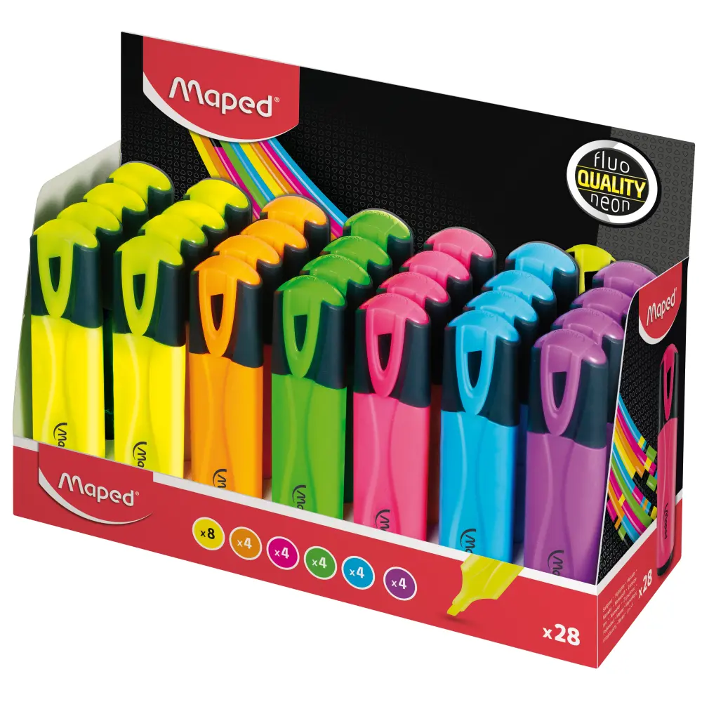 MARKER FLUO MAPED CLASSIC (28/1 DISPLAY)