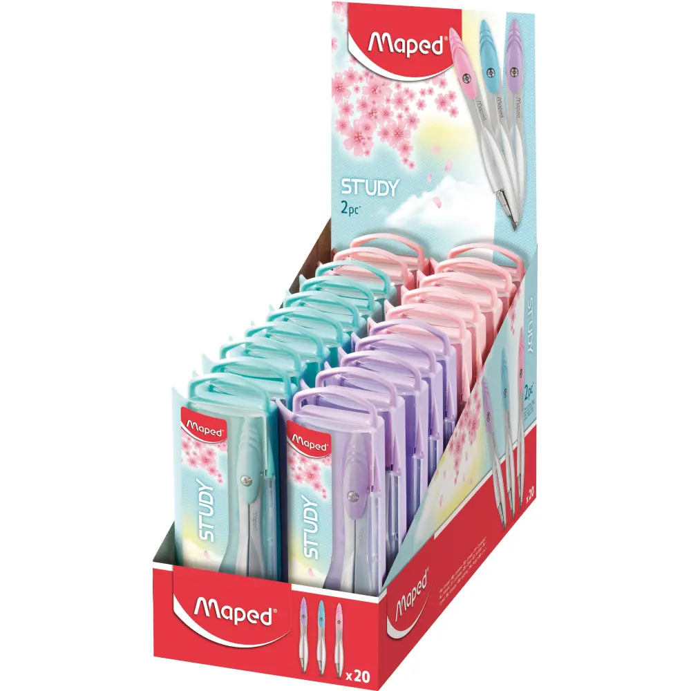 Šestilo Maped Study PASTEL