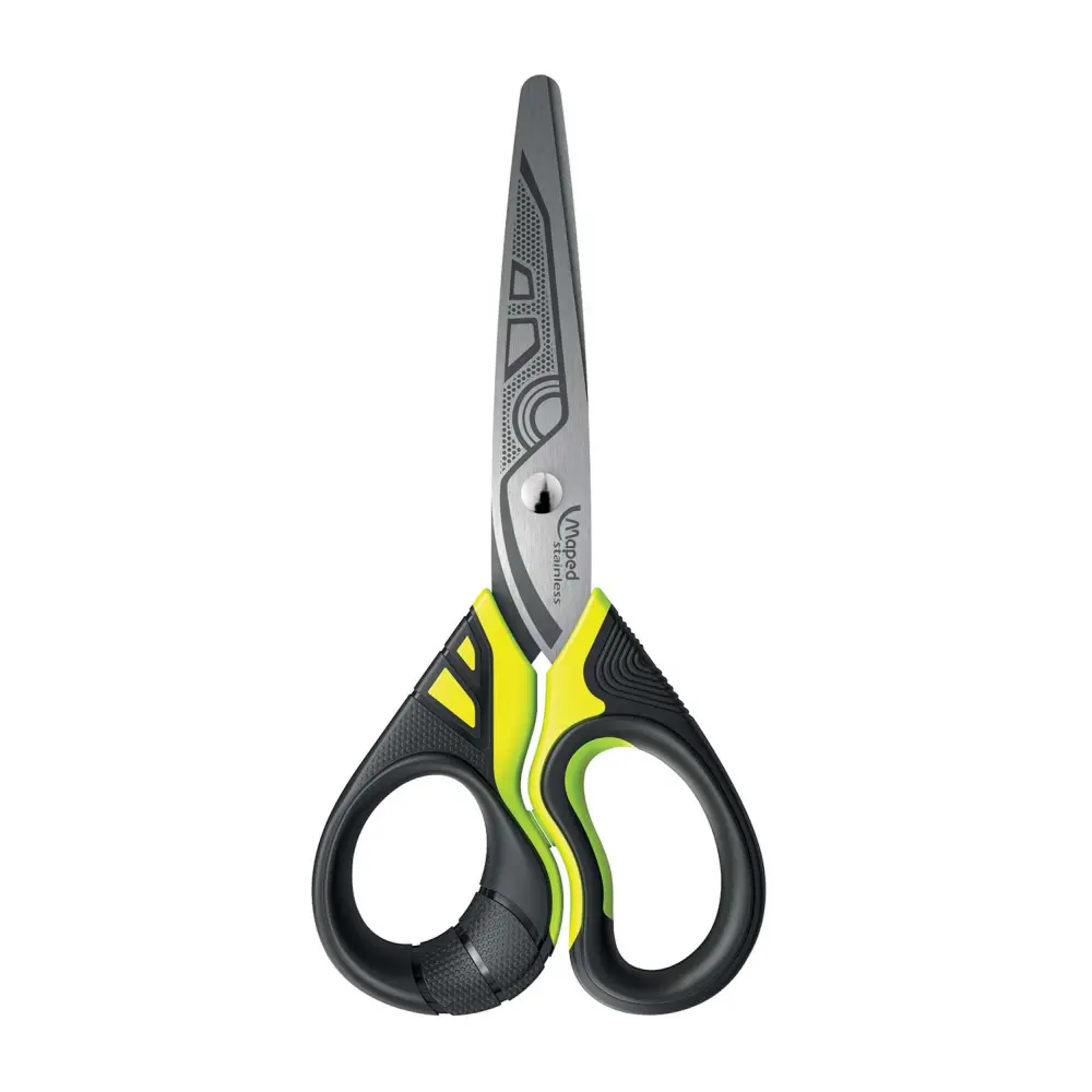 ŠKARJE MAPED SENSOFT FLUO 13CM-BLISTER