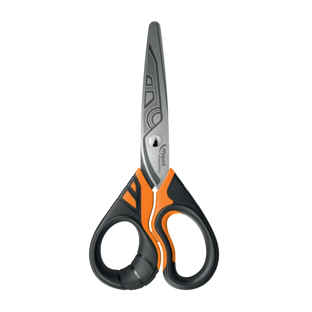 ŠKARJE MAPED SENSOFT FLUO 13CM-BLISTER