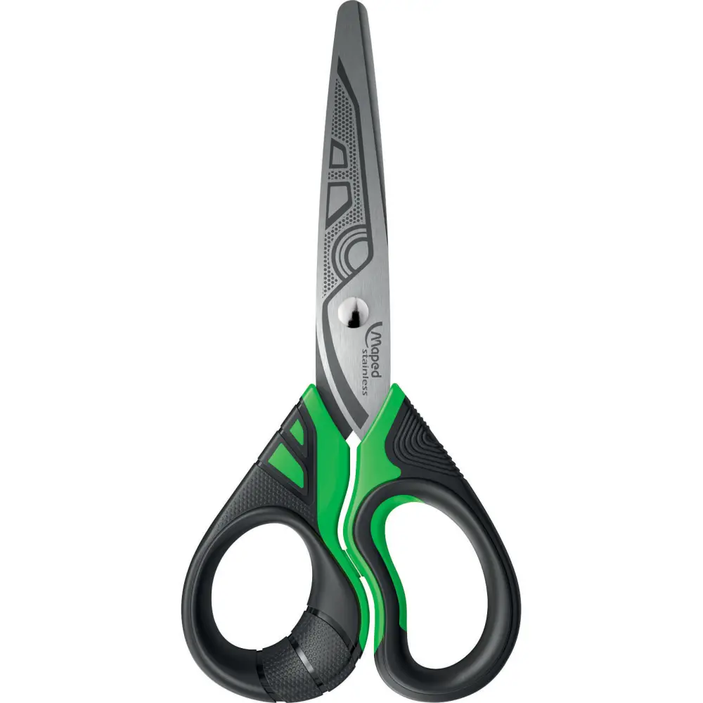 ŠKARJE MAPED SENSOFT FLUO 13CM-BLISTER