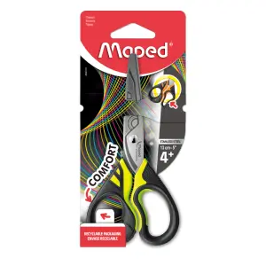 ŠKARJE MAPED SENSOFT FLUO 13CM-BLISTER