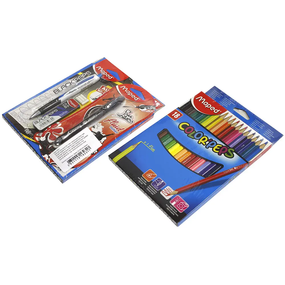 SET ŠOLSKI MAPED BARV.18/1+TEH.SV.+ROLER