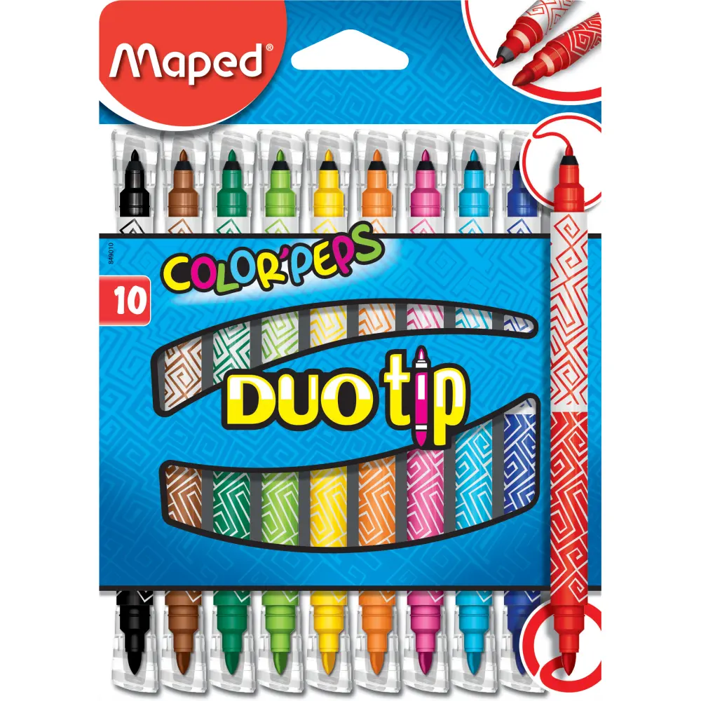 Flomastri MAPED Color'Peps Duo Tip, 10/1