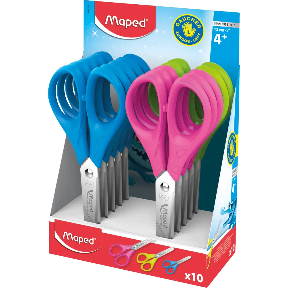 ŠKARJE MAPED ESSENTIALS LEFT 13CM 10/1-D