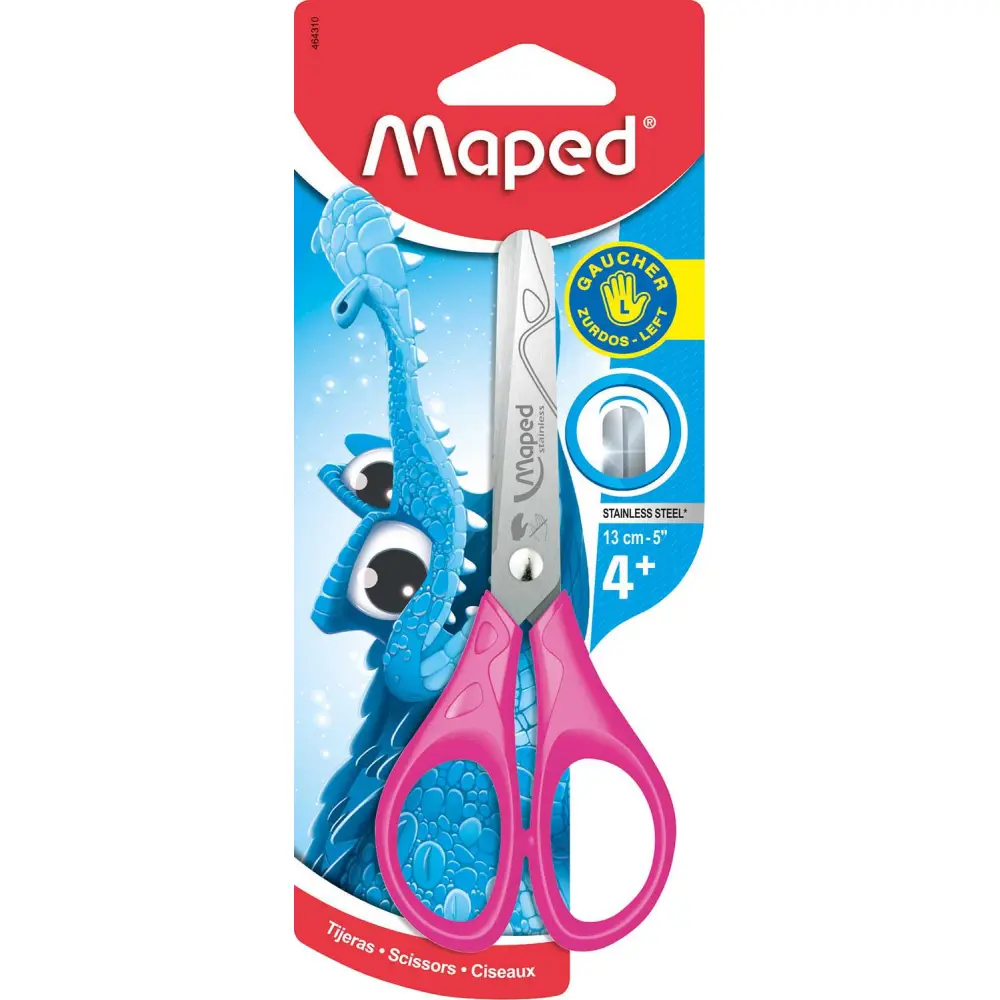ŠKARJE MAPED ESSENTIALS LEFT 13CM-BLISTE
