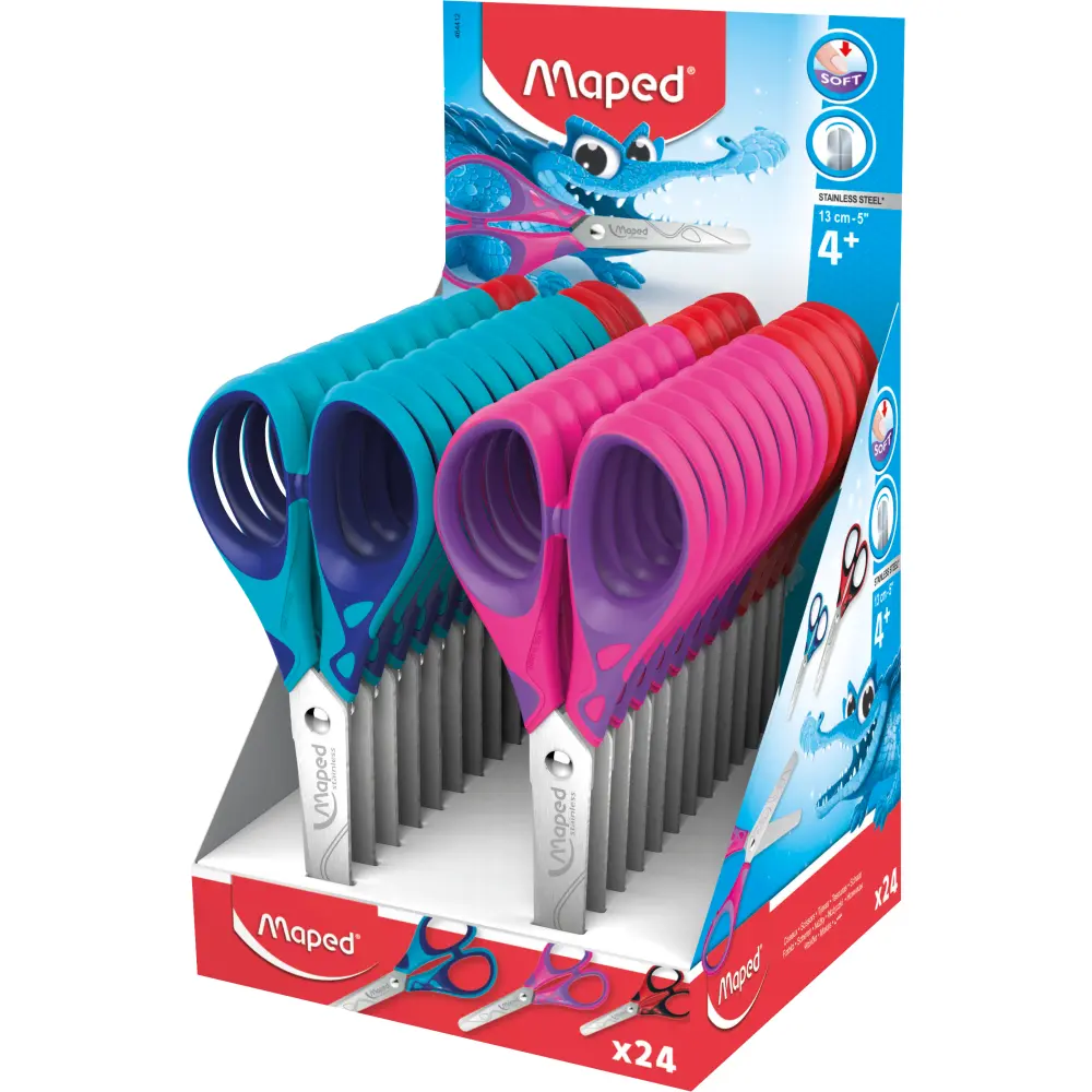 ŠKARJE MAPED ESSENTIALS SOFT 13CM 24/1-D