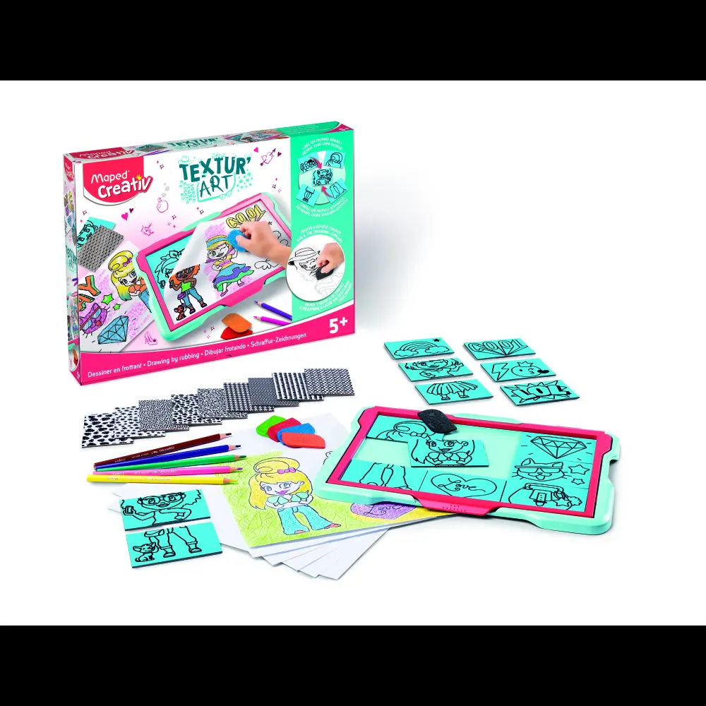 Kreativni set MAPED TEXTUR FASHION