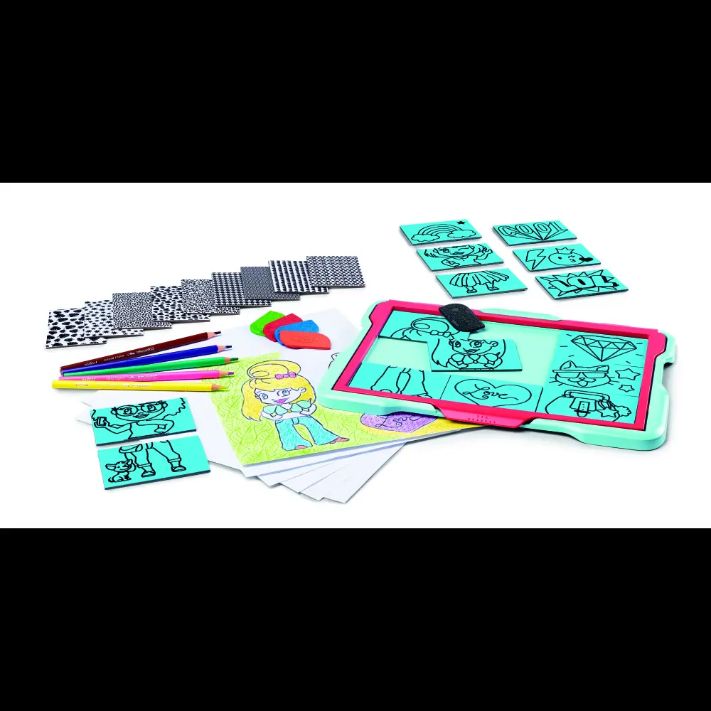 Kreativni set MAPED TEXTUR FASHION