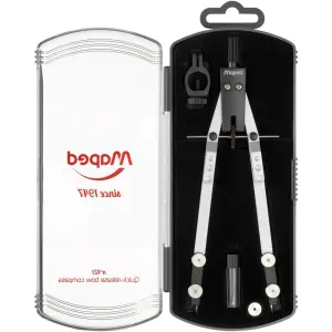 Šestilo MAPED 1947, 3 delni s krogom