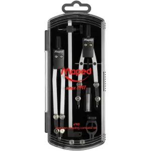 Šestilo MAPED 1947, 5 delni, s krogom