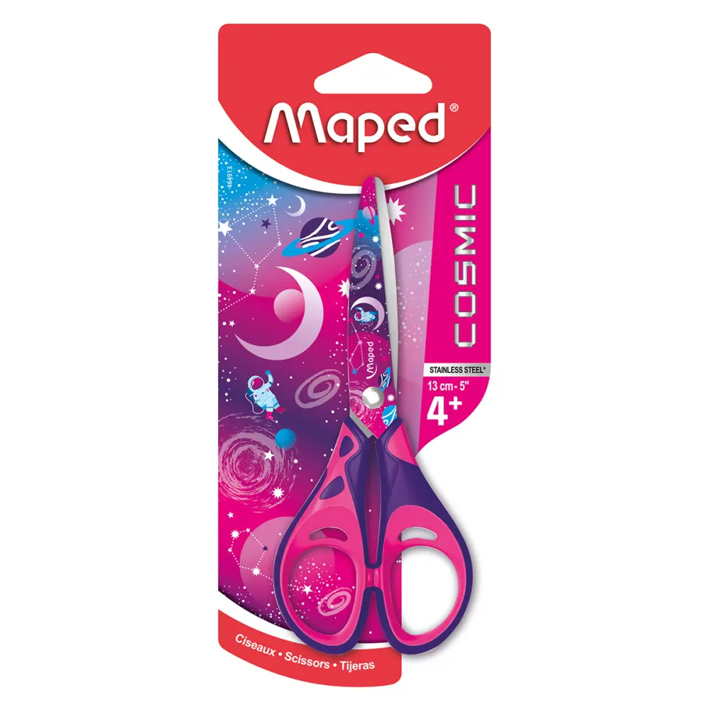 ŠKARJE MAPED COSMIC KIDS 13CM-BLISTER