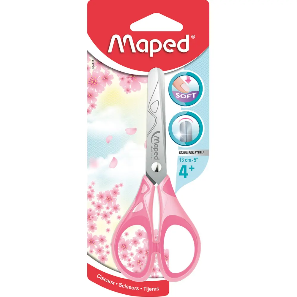 ŠKARJE MAPED ESSENTIAL PUL.SOF.PA.13CM-B