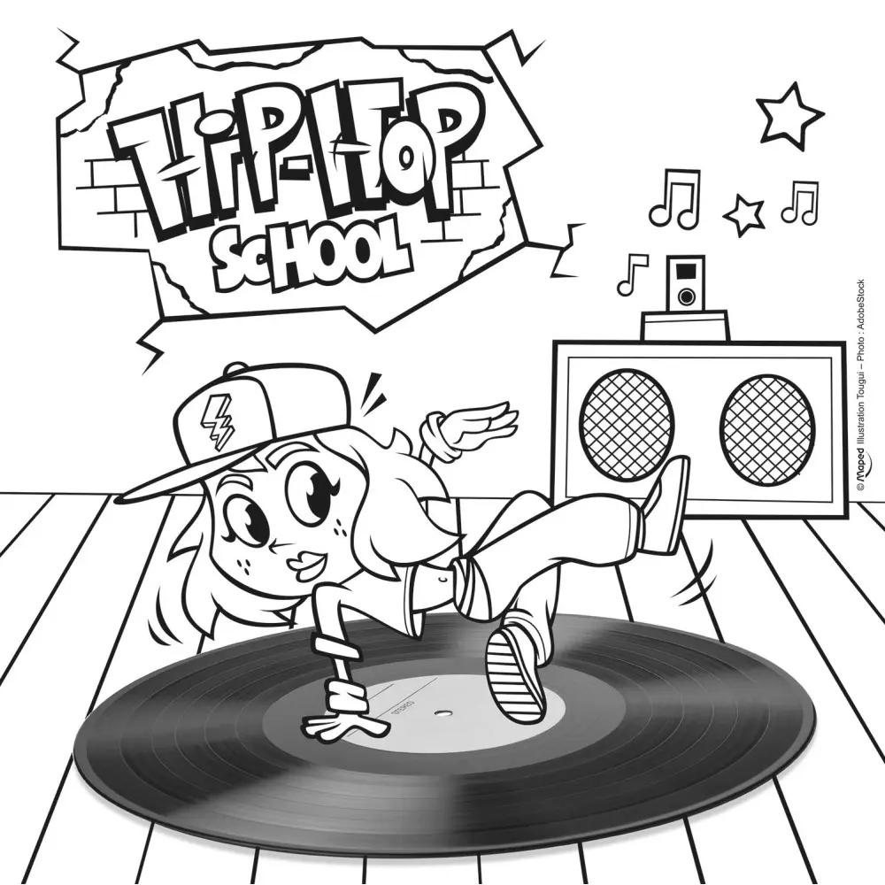 Pobarvanka MAPED - Canvas