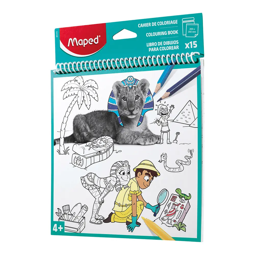 Pobarvanka MAPED - Spirala