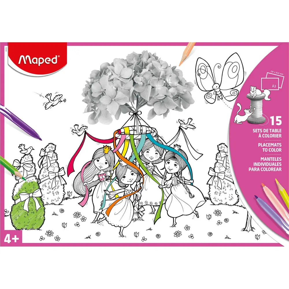 Pobarvanka MAPED - Podloga