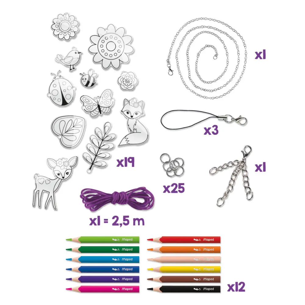 SET KREATIVNI MAPED ZAPESTNICE DODATKI