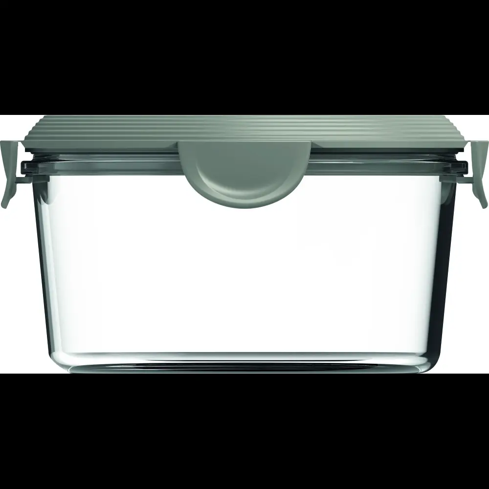 Steklena posoda za hrano MAPED siva