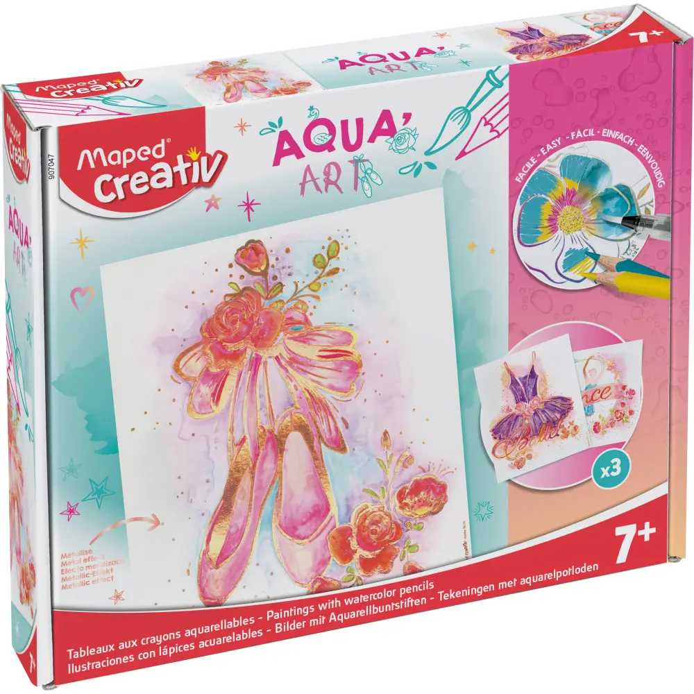 SET KREATIVNI MAPED AQUA ART PLES