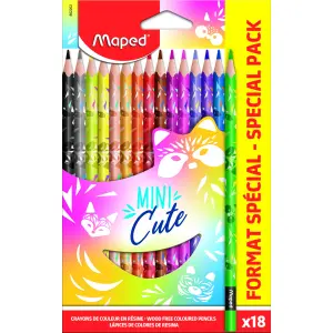Barvice MAPED Mini cute, 18/1