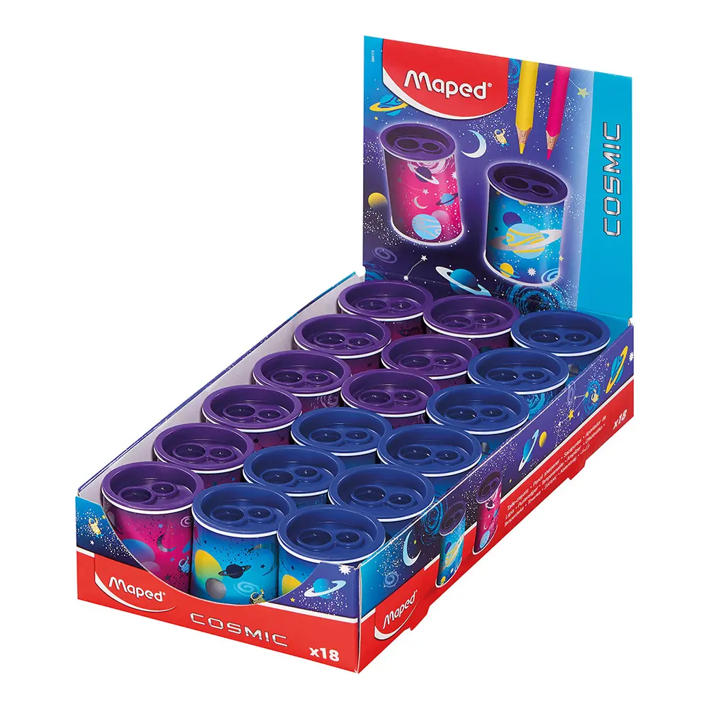 ŠILČEK MAPED COSMIC KIDS DUO 18/1-DISPL