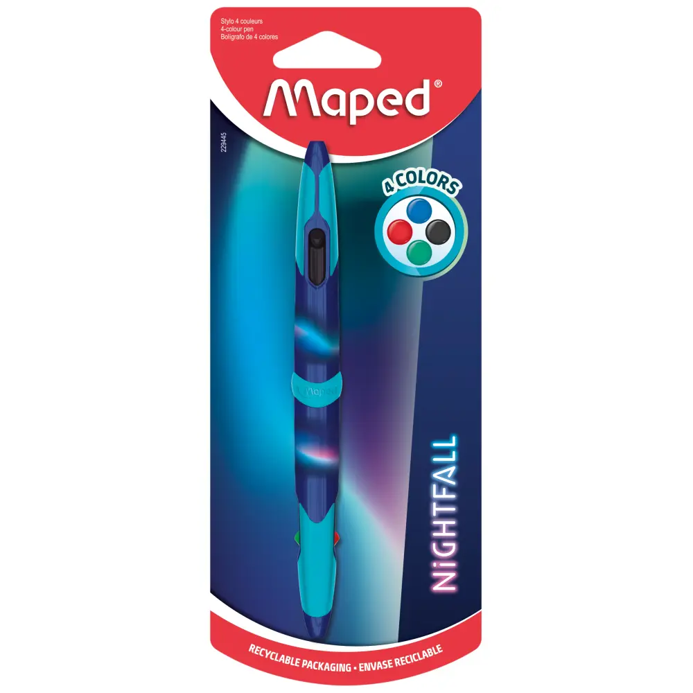 Kem. svinčnik MAPED Nightfall 4v1