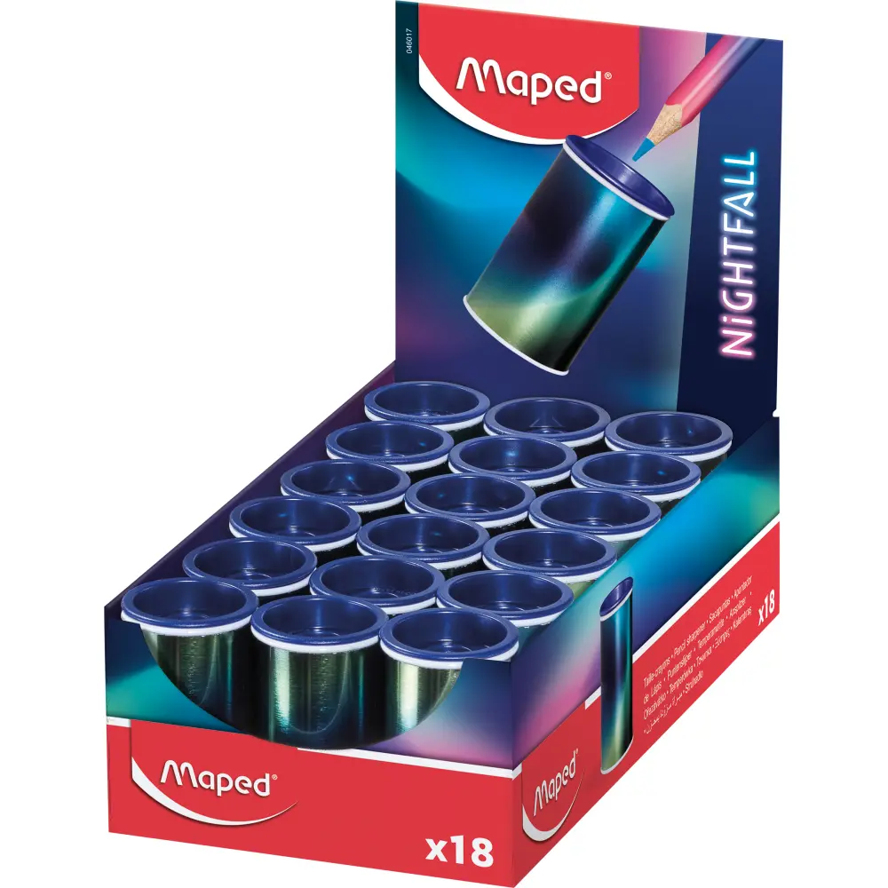 ŠILČEK MAPED NIGHTFALL ENOJNI 18/1- DISP