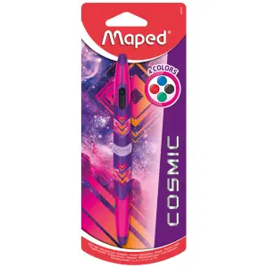 Kemični svinčnik MAPED Cosmic 4v1, roza
