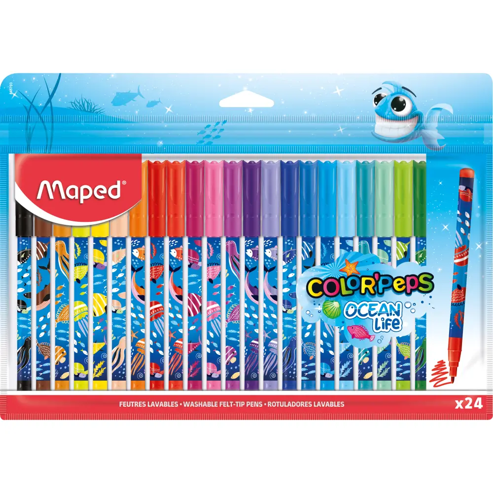 FLOMASTRI MAPED DECORATER 24/1 PVC