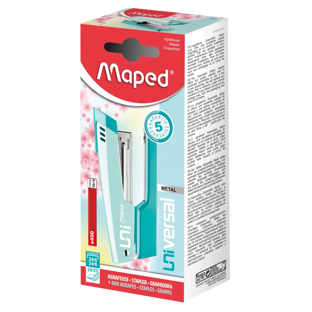 SPENJAČ MAPED ESSENTIALS PASTEL 26/6 HST