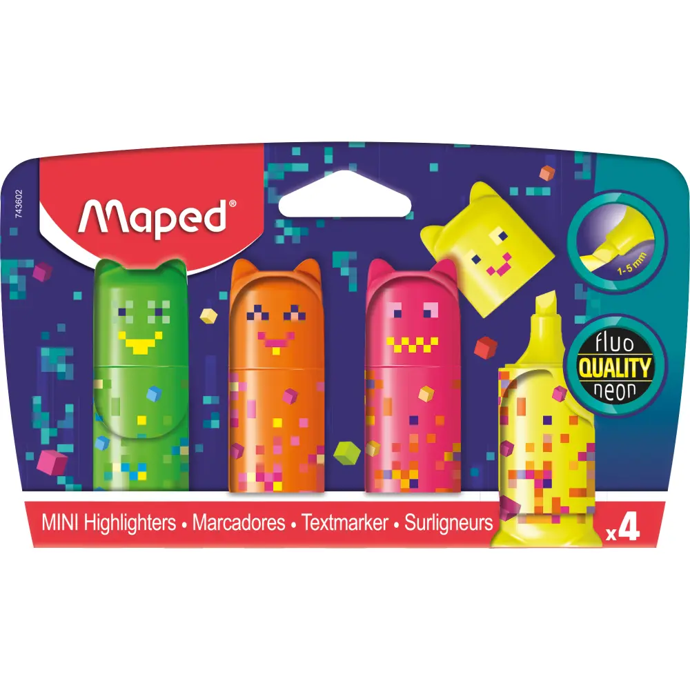 MARKER MAPED PIXEL PARTY POCKET 4/1