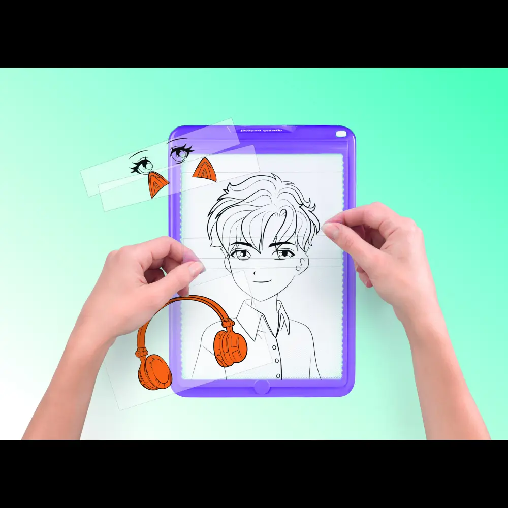 SET KREATIVNI MAPED AVATAR MANGA TABLICA