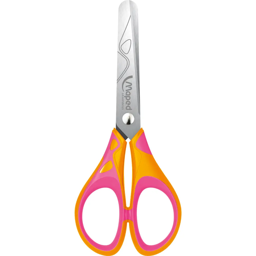 ŠKARJE MAPED PULSE SOFT NEON 13CM BL