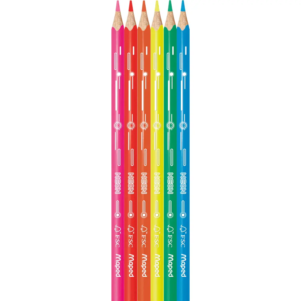 BARV. MAPED NEON 6/1 BOX