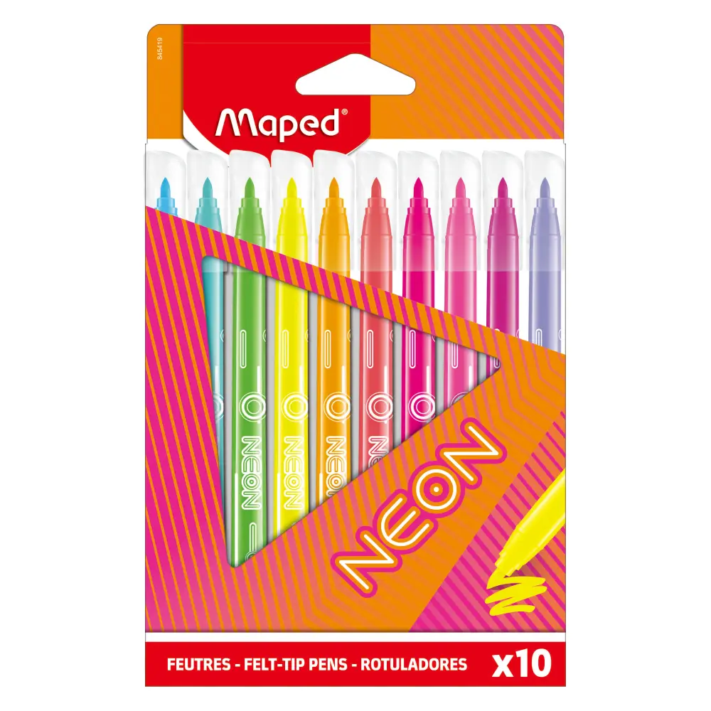 FLOMASTRI MAPED NEON 10/1 KARTON