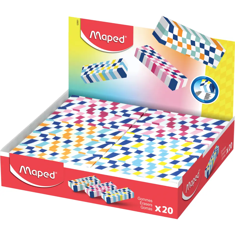 RADIRKA MAPED ŠAHOVNICA -DISP 20/1