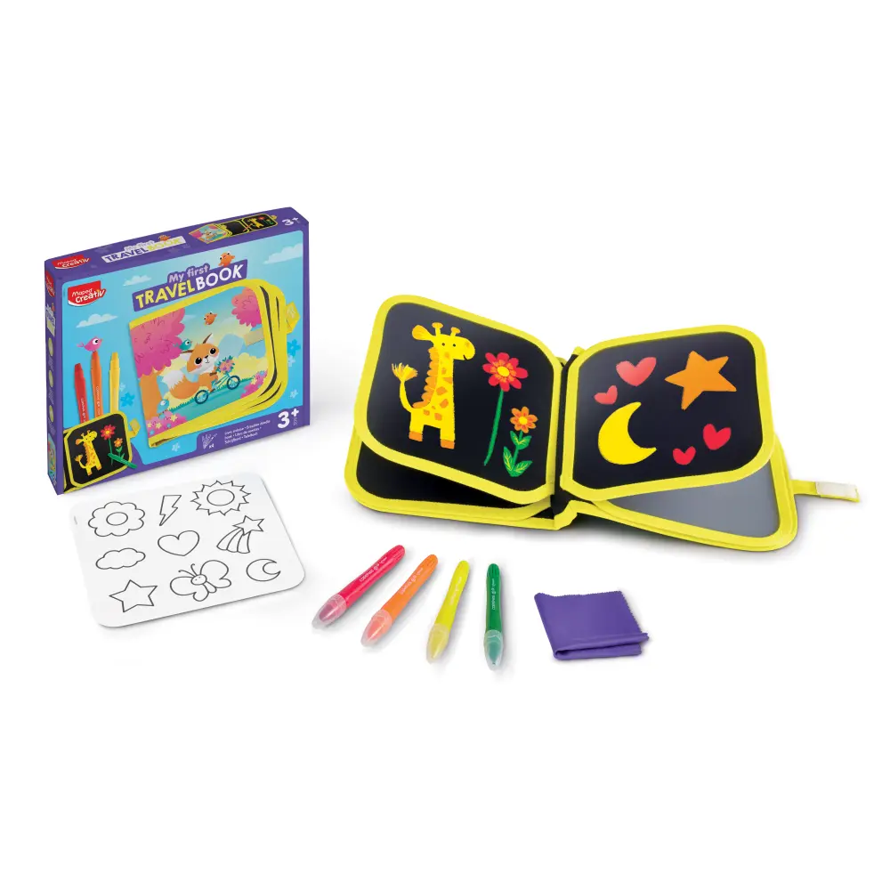 MY FIRST TRAVEL BOOK  - CREATIV SET