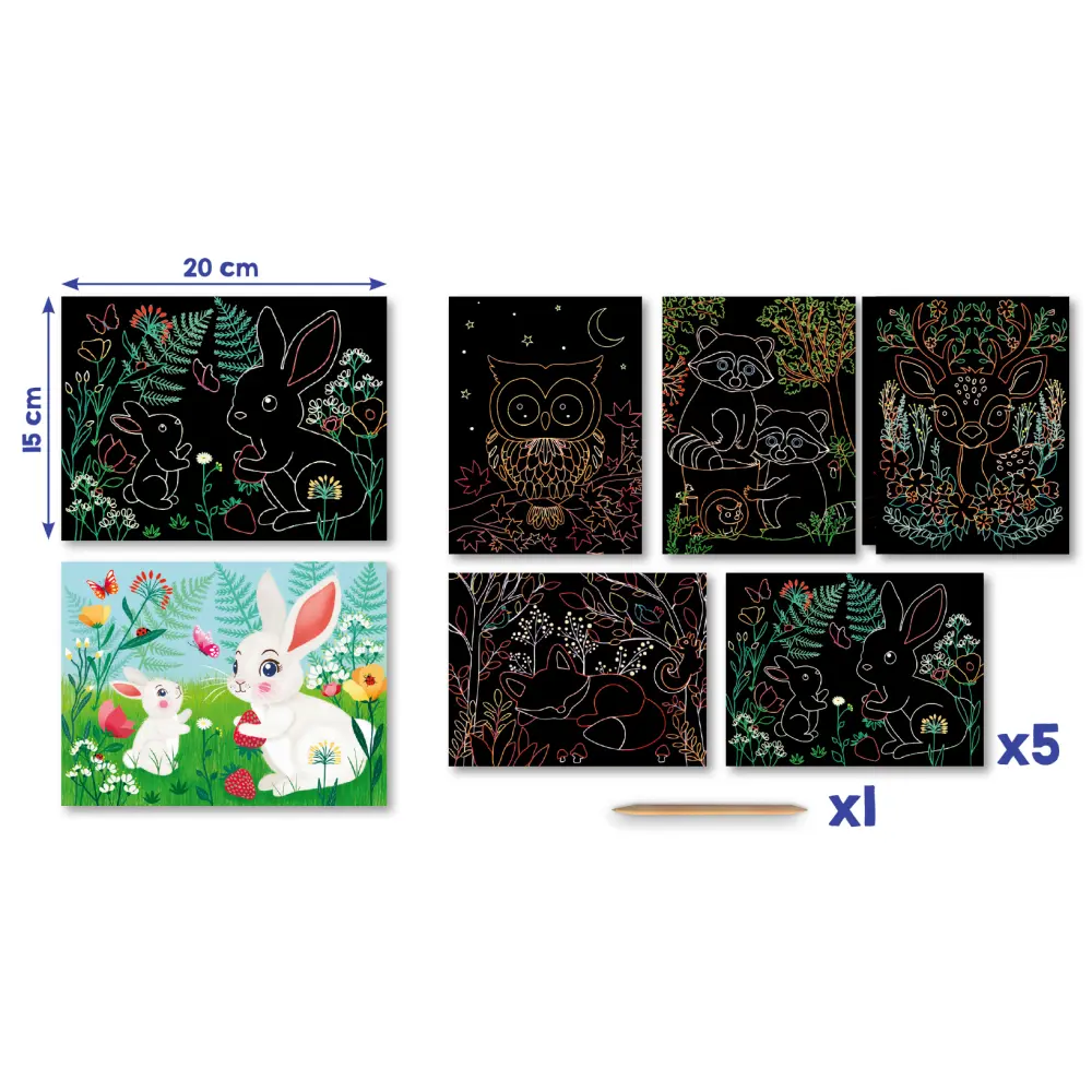 SCRATCH CARDS ANIMALS