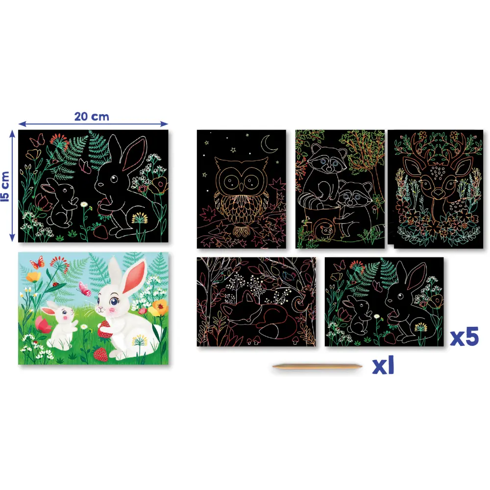 SCRATCH CARDS ANIMALS