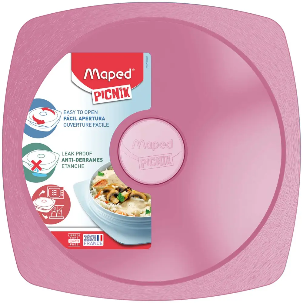 Posoda za malico MAPED Concept roza